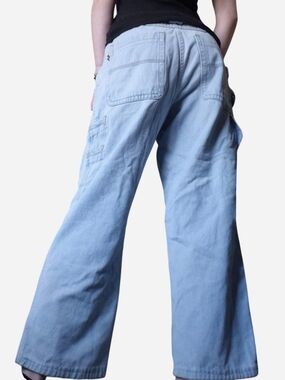 Vintage Bugle Boy Light Blue Baggy Jeans